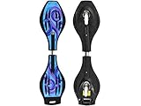 MAXOfit Waveboard Pro XL mit Tasche und Leuchtrollen - 5
