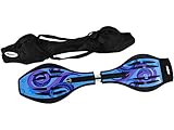 MAXOfit Waveboard Pro XL mit Tasche und Leuchtrollen - 7