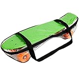 FunTomia® Mini-Board 57cm Skateboard mit oder ohne LED Leuchtrollen inkl. Aluminium Truck und Mach1 Kugellager in verschiedenen Farben zur Auswahl (Mini-Board in Grün / orange Rollen ohne LED) - 6