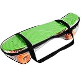 FunTomia® Mini-Board 57cm Skateboard mit oder ohne LED Leuchtrollen inkl. Aluminium Truck und Mach1 Kugellager in verschiedenen Farben zur Auswahl (Mini-Board in Grün / orange Rollen ohne LED) - 6