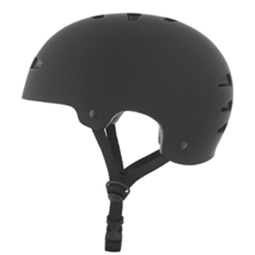 TSG Helm Evolution Solid Color - Flat-Black