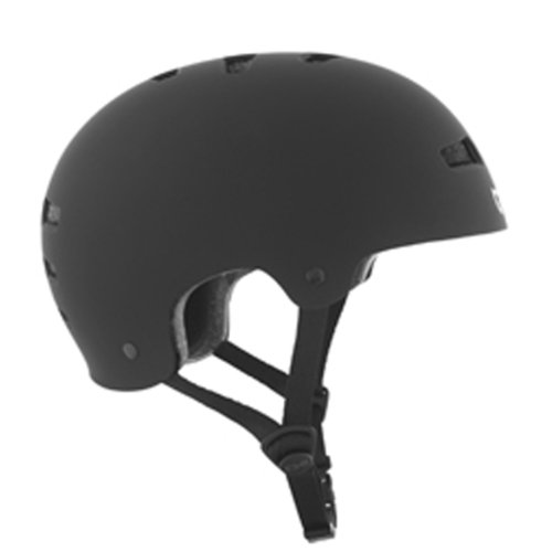 TSG Helm Evolution Solid Color - Flat-Black